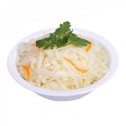 Капуста квашеная с морковкой - 10 кг.