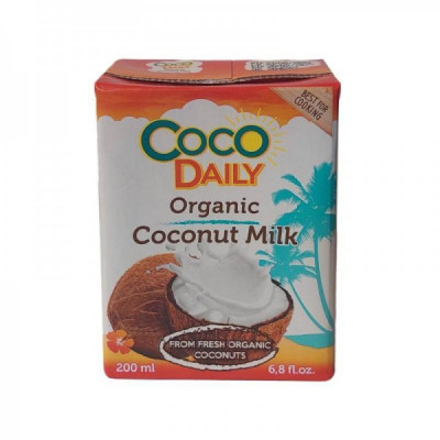 Молоко кокосовое органик CocoDaily - 200 мл